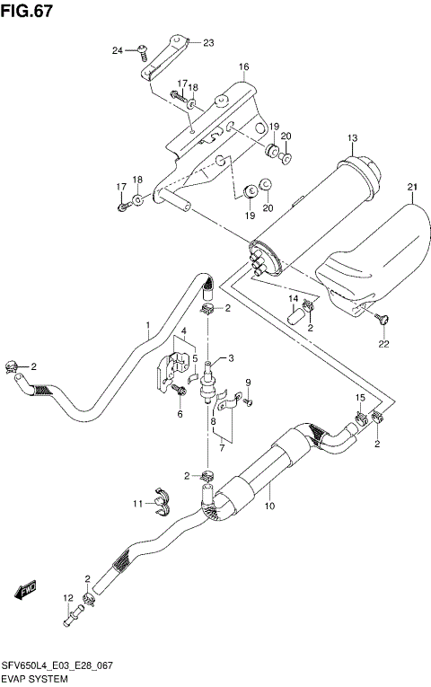 EVAP SYSTEM (SFV650AL4 E33)