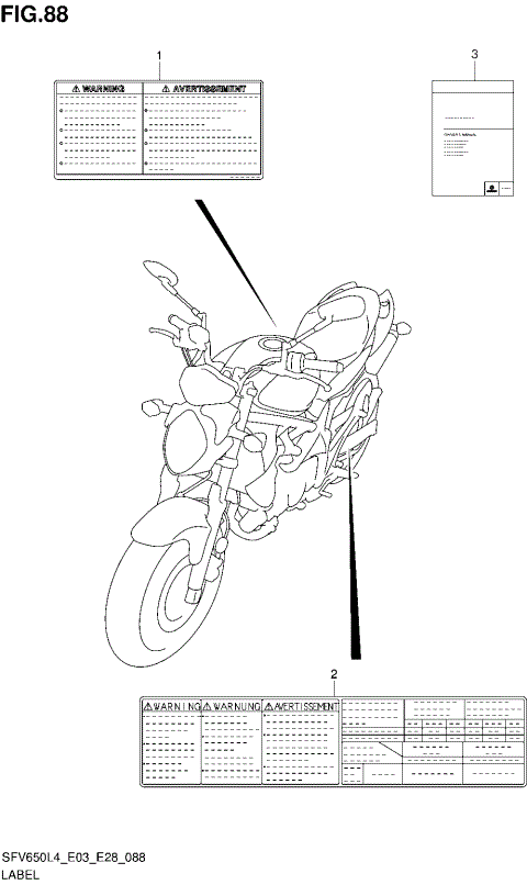 LABEL (SFV650AL4 E28)