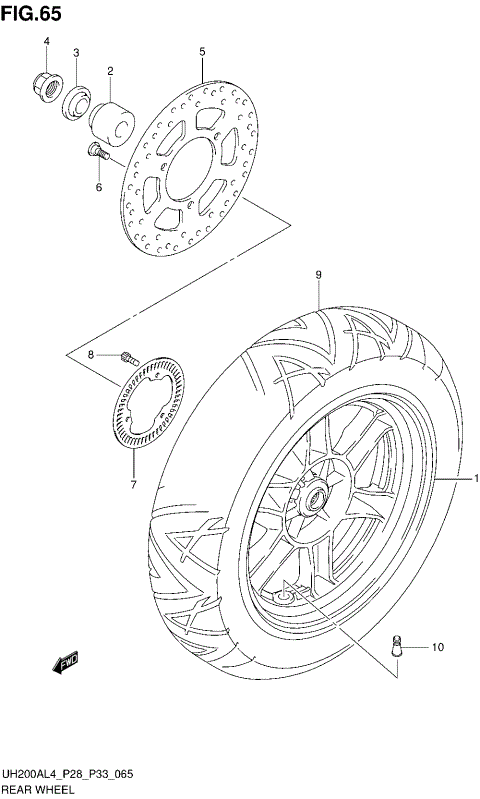 REAR WHEEL