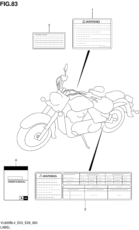 LABEL (VL800BL4 E03)