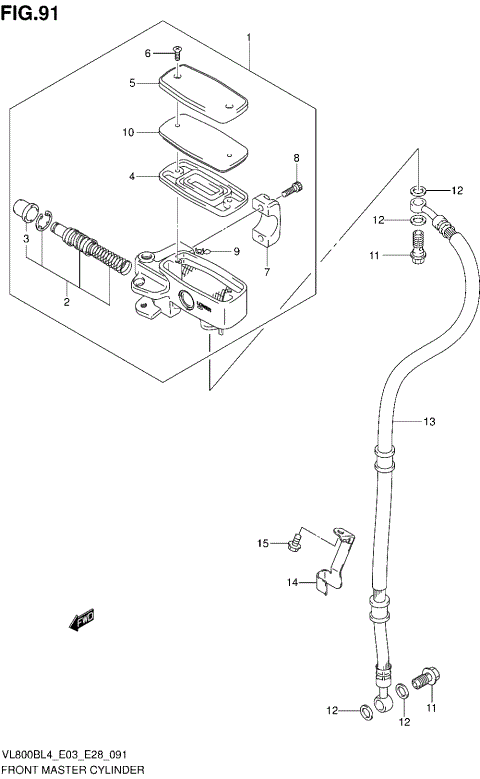 FRONT MASTER CYLINDER