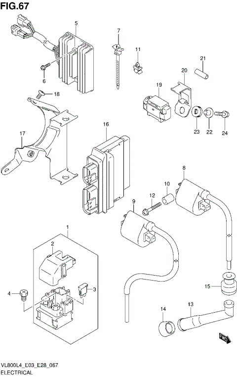 ELECTRICAL (VL800TL4 E28)