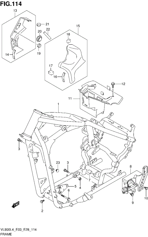 FRAME (VL800TL4 E28)
