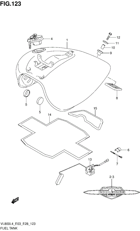 FUEL TANK (VL800CL4 E28)