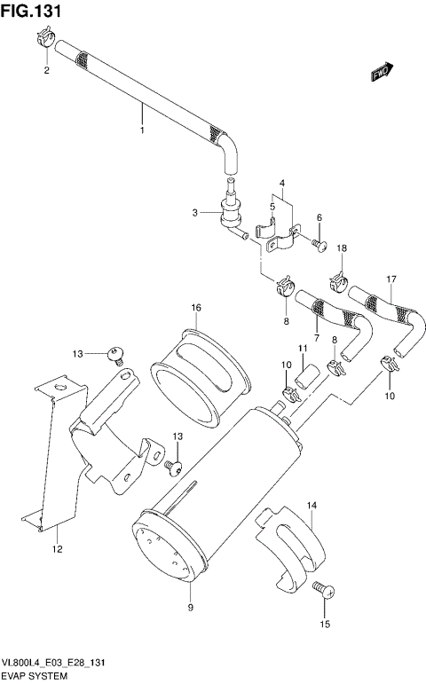 EVAP SYSTEM (VL800TL4 E33)