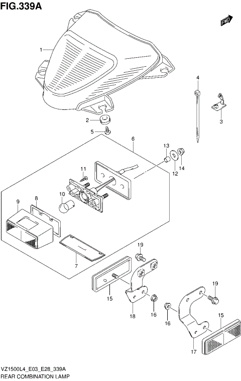 REAR COMBINATION LAMP