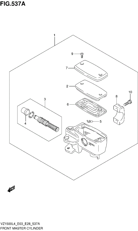 FRONT MASTER CYLINDER
