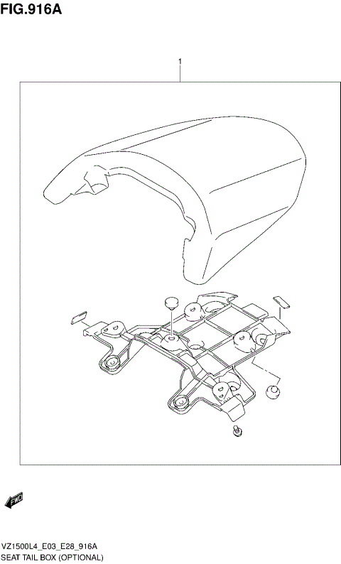 SEAT TAIL BOX (OPTIONAL)