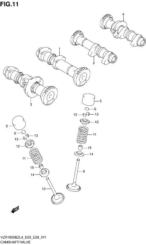 CAMSHAFT/VALVE