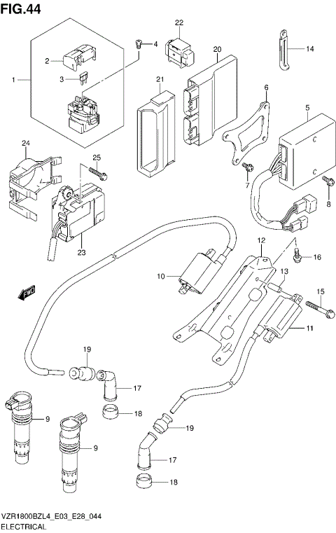 ELECTRICAL (VZR1800BZL4 E33)