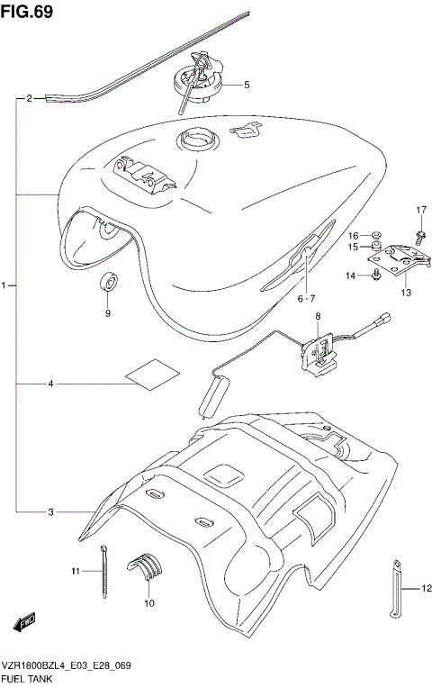 FUEL TANK (VZR1800BZL4 E28)