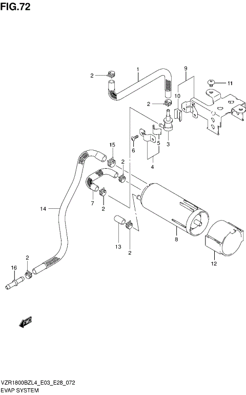 EVAP SYSTEM (VZR1800BZL4 E33)