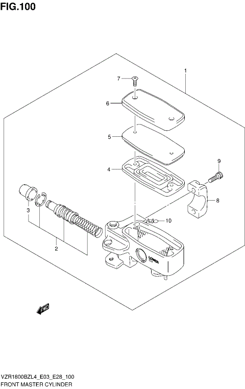 FRONT MASTER CYLINDER