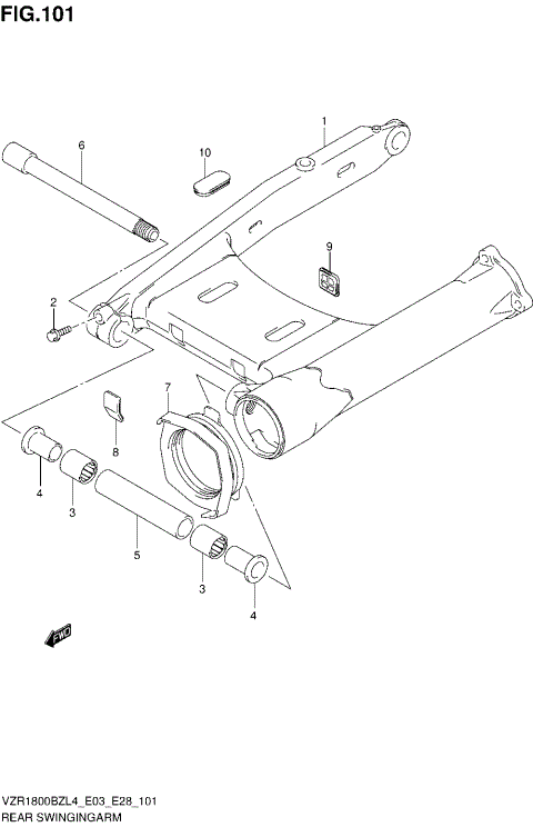 REAR SWINGINGARM