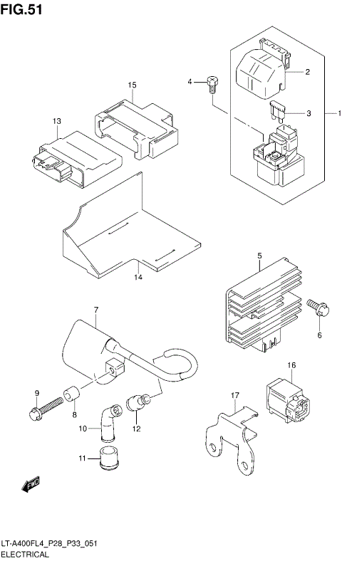 ELECTRICAL (LT-A400FL4 P28)