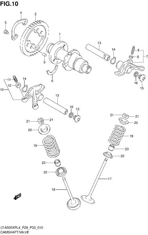 CAMSHAFT/VALVE