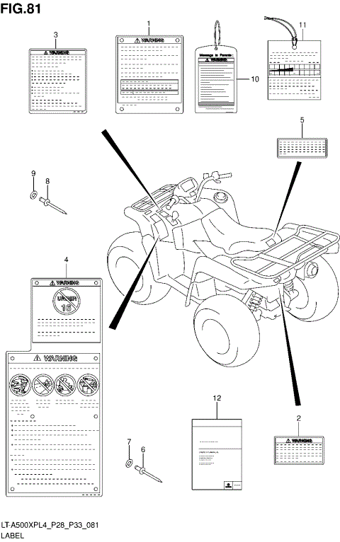 LABEL (LT-A500XPL4 P33)