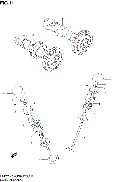 CAMSHAFT/VALVE