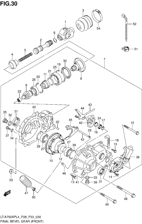 FINAL BEVEL GEAR (FRONT)
