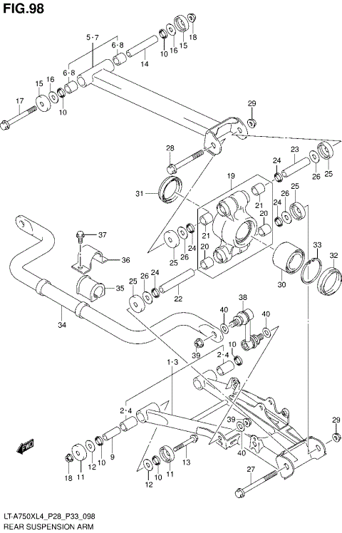 REAR SUSPENSION ARM