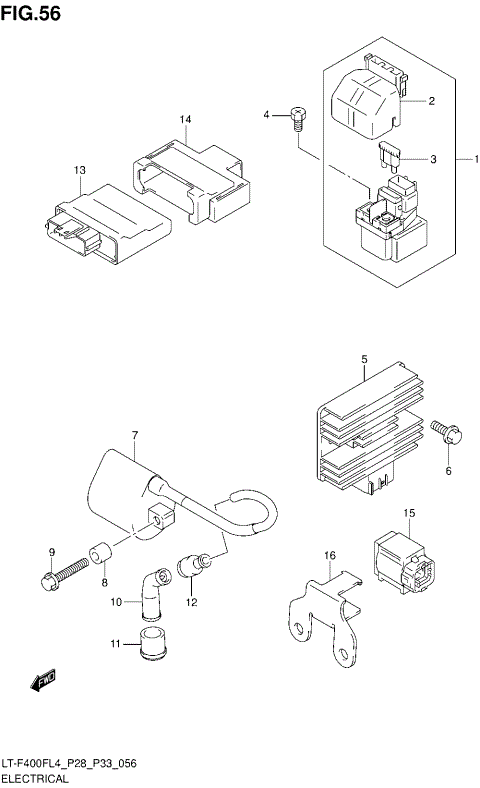ELECTRICAL (LT-F400FL4 P33)