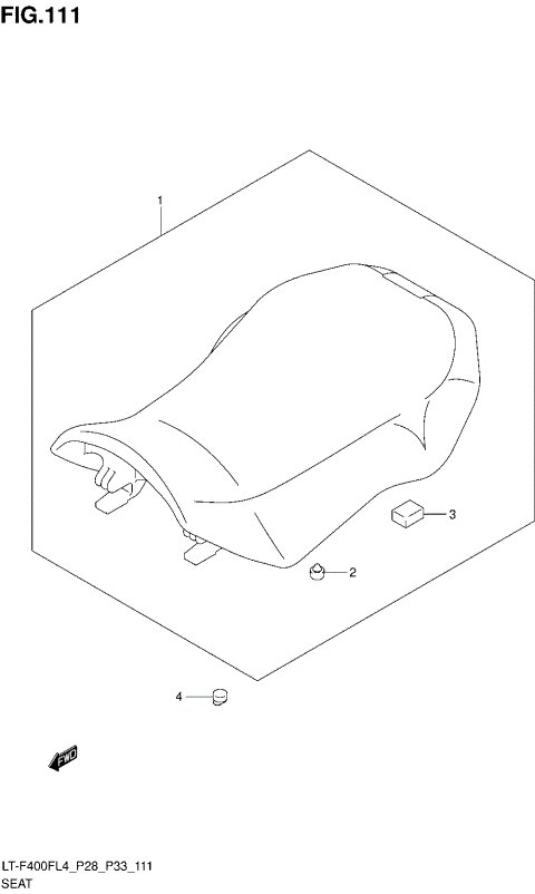 SEAT (LT-F400FL4 P33)