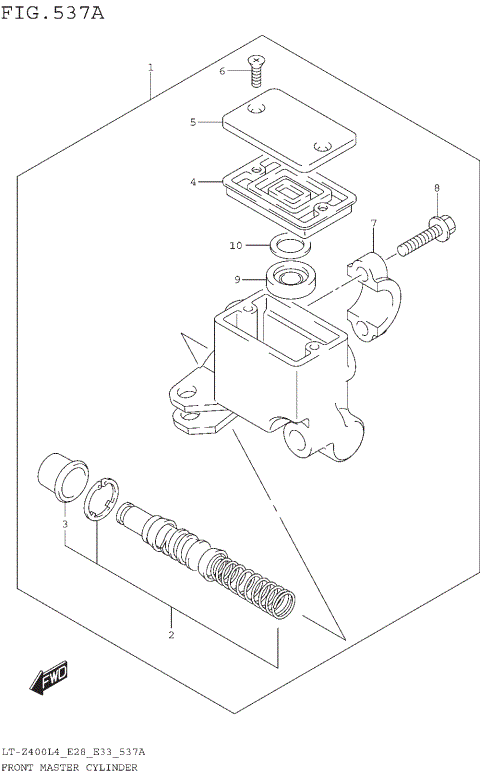FRONT MASTER CYLINDER