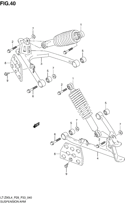 SUSPENSION ARM