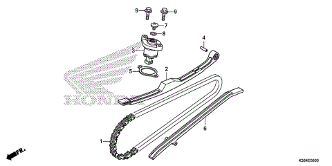CAM CHAIN@TENSIONER