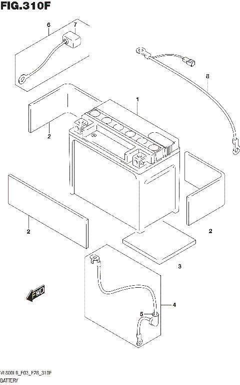 BATTERY (VL800TL6 E33)