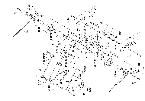 REAR SUSPENSION REAR ARM ASSEMBLY [87065]