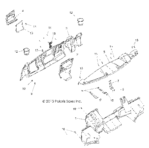 BODY, DASH - R16RVA57A1/B1/E57A9/B9 (49RGRDASH14CREW)