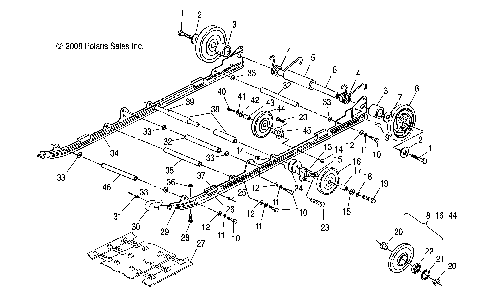 SUSPENSION, REAR - S12SU4BEL (49SNOWSUSPRR08WIDE)