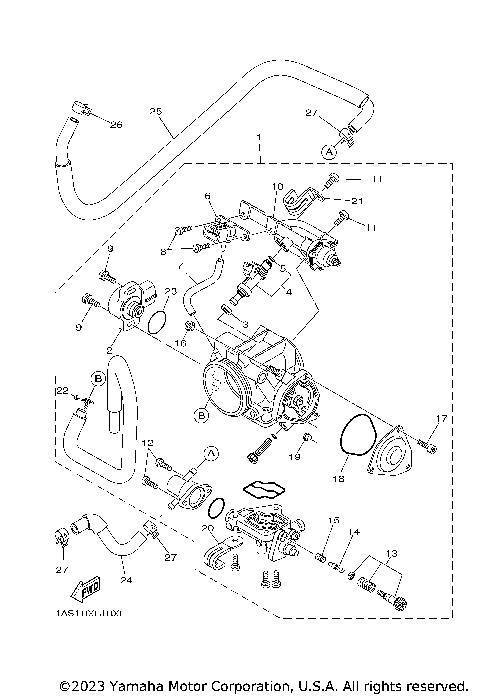 THROTTLE BODY ASSY 1