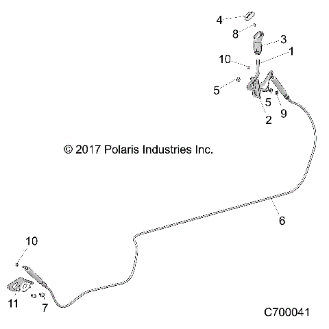 DRIVE TRAIN, GEAR SELECTOR - R21TAE99FA/SFA/SCA/SCK/EA/EK (C700041)