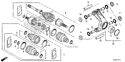 REAR KNUCKLE@REAR DRIVE