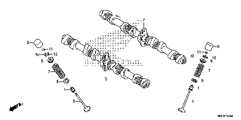 CAMSHAFT@VALVE