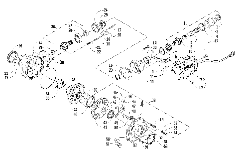 FRONT DRIVE GEARCASE ASSEMBLY [83618]