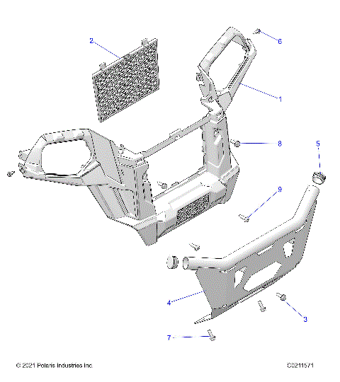 BODY, FRONT BUMPER - A24SGS95CT/S95FT/ET (C0211571)