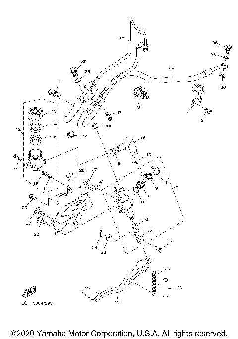 REAR MASTER CYLINDER