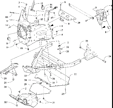 FRONT FRAME ASSEMBLY [107214]