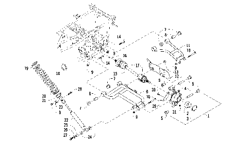 REAR SUSPENSION ASSEMBLY [90625]