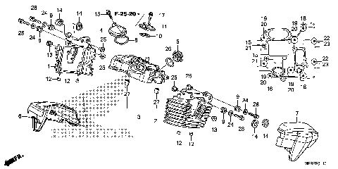 REAR CYLINDER HEAD COVER