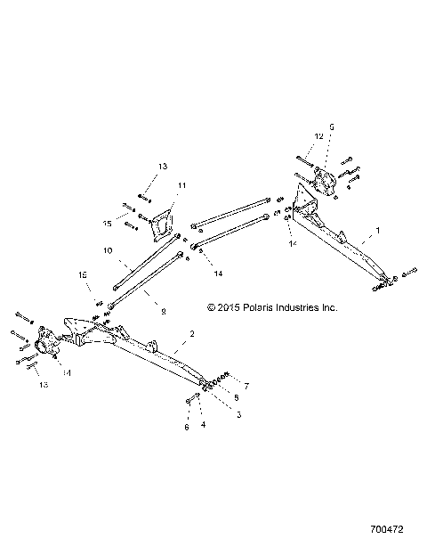 SUSPENSION, REAR CONTROL ARMS - Z16VFE92AE/AH/AS/AW (49RGRSUSPRR151000)