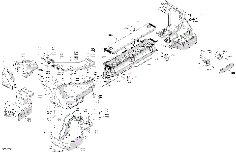 06- HULL - Rear Deflector Float and Rear Bumper