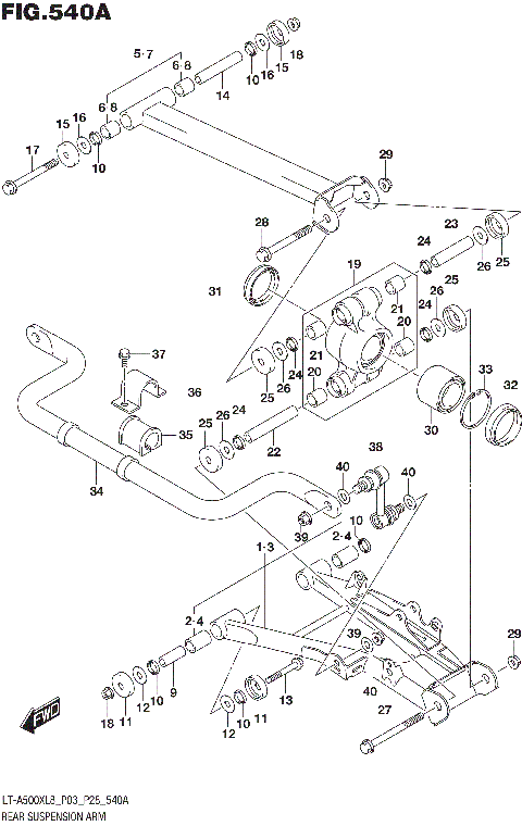 REAR SUSPENSION ARM