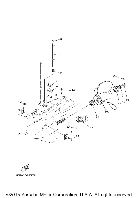 LOWER CASING DRIVE 2