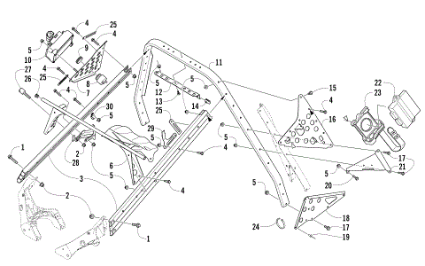 STEERING SUPPORT ASSEMBLY