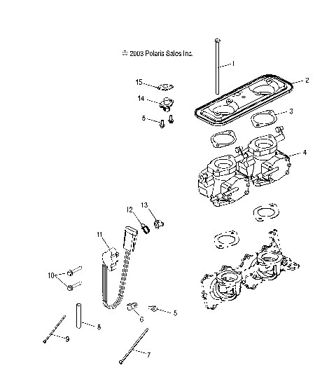 THROTTLE BODY - W045101CA/W045101IA (4990479047C05)