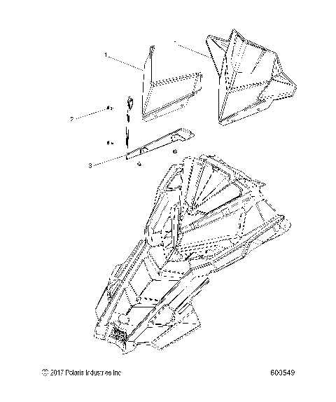 BODY, WINDSHIELD - S19DCL6PS/6PEM (600549)